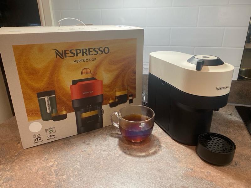 Nespresso Vertuo Pop エスプレッソマシン　ホワイト　新品 Nespresso Vertuo Pop Coffee Pod Machine By Krups, Coconut