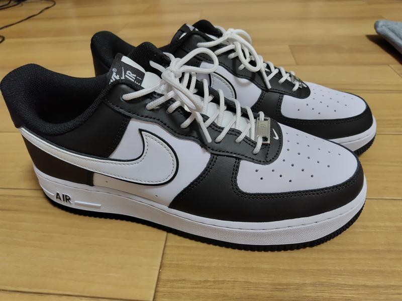 NIKE AIR FORCE 1 07 LV8 WHITE BLACK ホワイト ブラック ナイキ