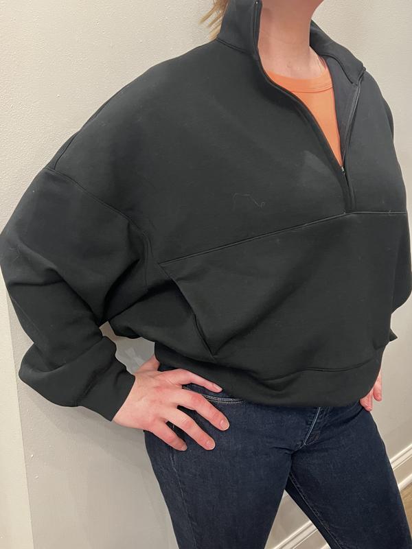 Nike | 24.7 ImpossiblySoft Dri-FIT 1/2-Zip Top -Blue | The Sports Edit