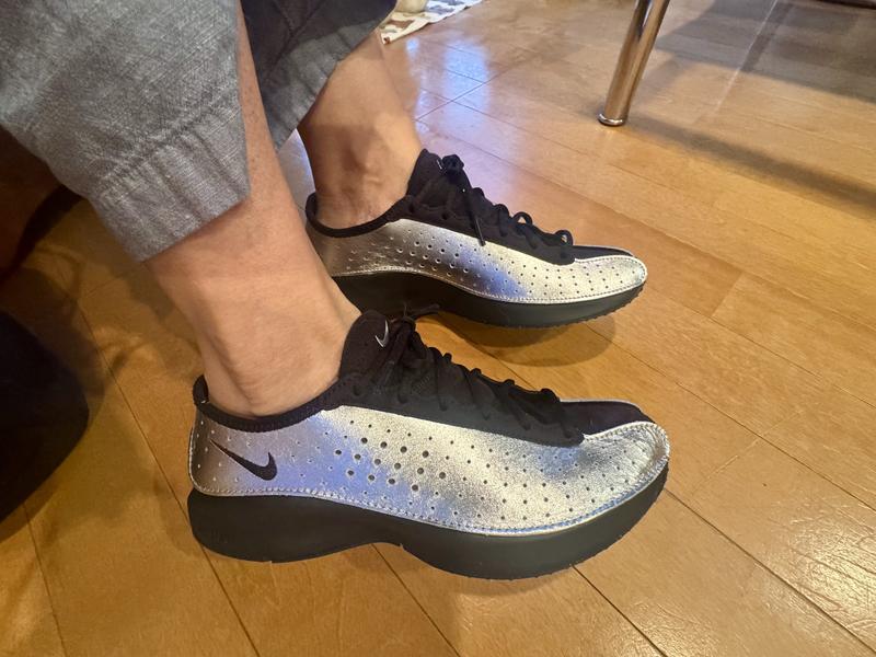 スーパーフライ NIKE W AIR SUPERFLY METALLIC SILVER/BLACK-ANTHRACITE-VOLT