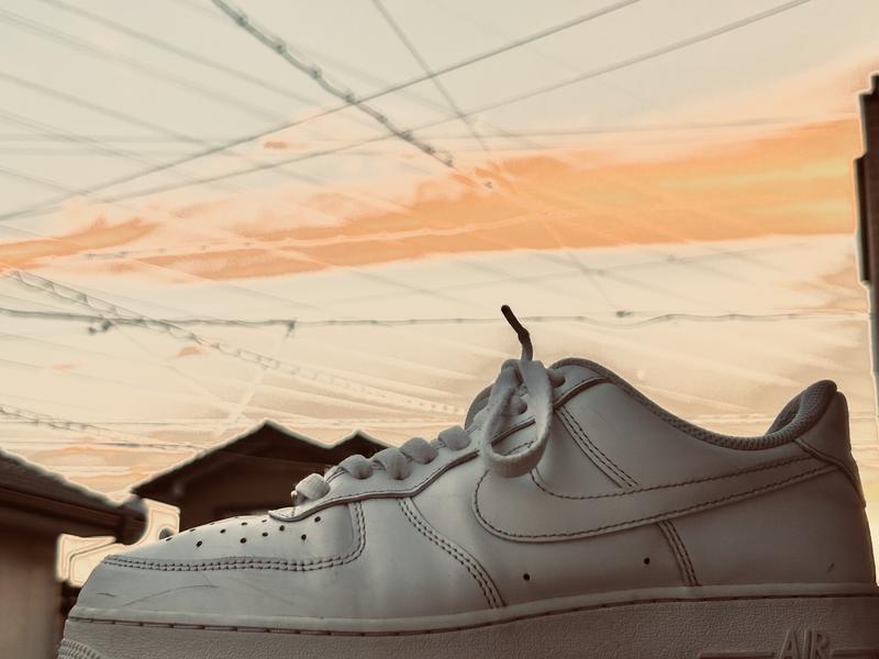 NIKE WMNS AIR FORCE 1 '07 WHITE/WHITE-BLACK-METALLIC SILVER