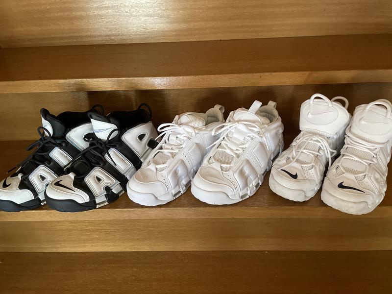 NIKE AIR MORE UPTEMPO LOW WHITE/WHITE （ナイキ エア モア