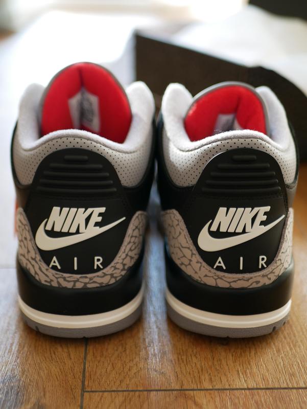 JORDAN BRAND AIR JORDAN 3 RETRO WHITE/FIRE RED-BLACK-CEMENT