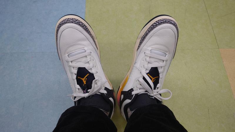 JORDAN BRAND JORDAN SPIZIKE LOW ANTHRACITE/GYM RED-BLACK