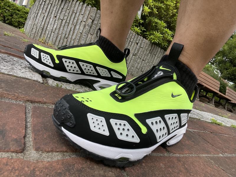 NIKE W AIR MAX SNDR VOLT/BLACK-WHITE （ナイキ ウィメンズ