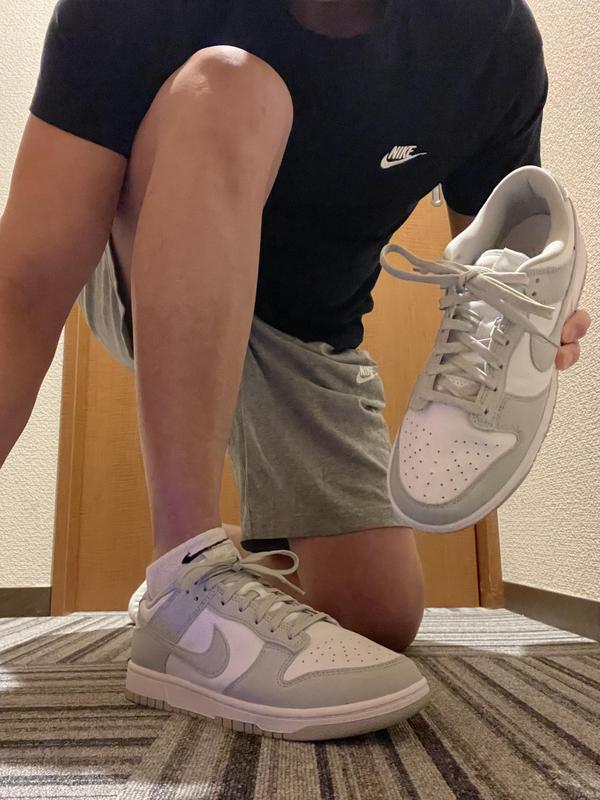 NIKE DUNK LOW RETRO WHITE/COURT PURPLE-TOTAL ORANGE（ナイキ