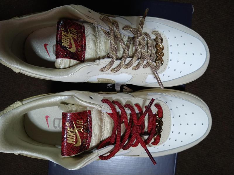 NIKE WMNS AIR FORCE 1 '07 LX SAIL/TEAM GOLD-LT KHAKI