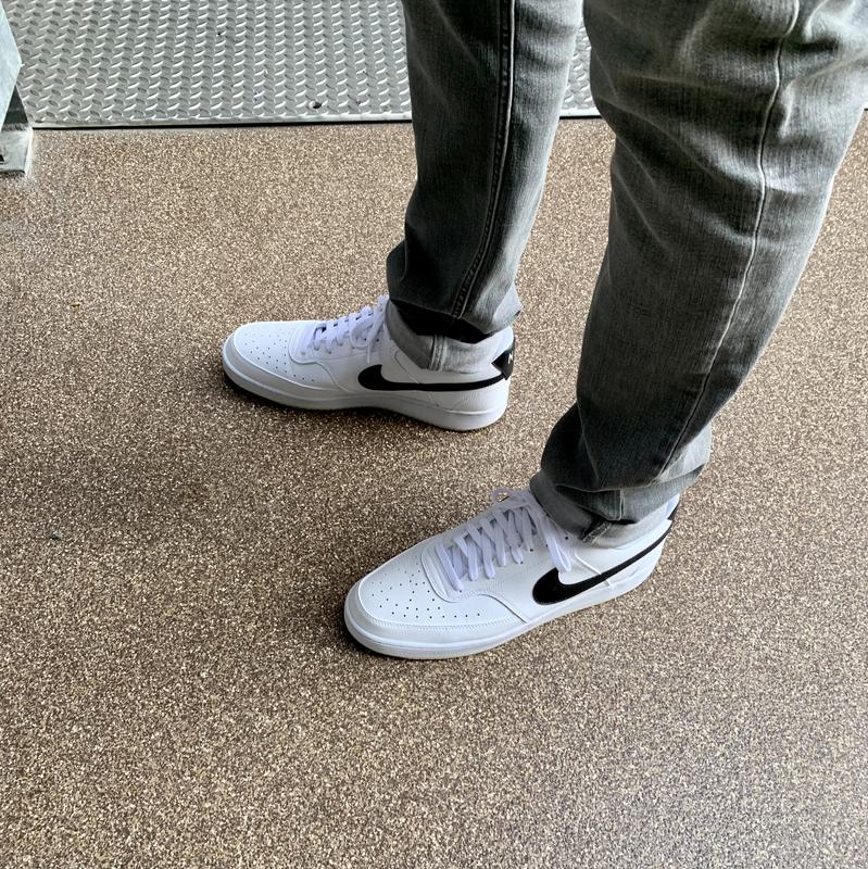 Nike Court Vision On Foot Nike Mens Court Vision Low Next Nature