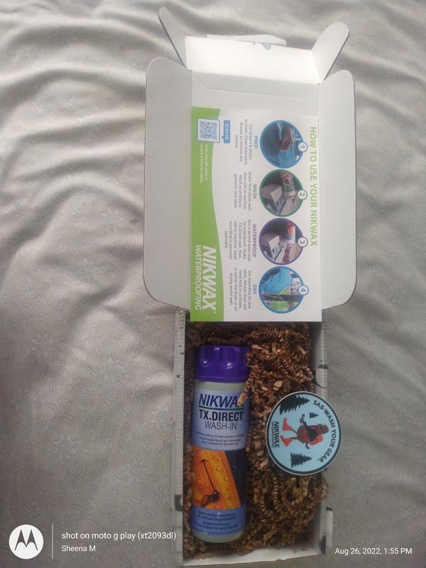 Photo submitted with review of product