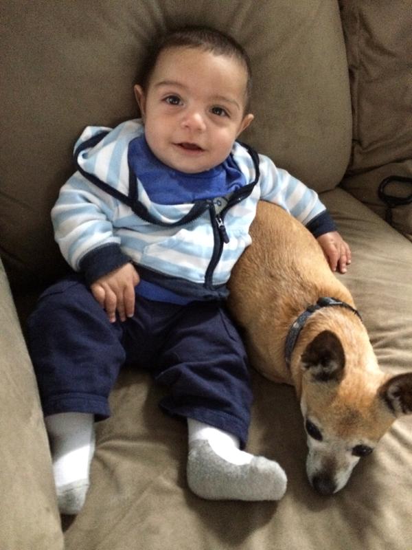 Tito age 12 and Ryder age 9 months