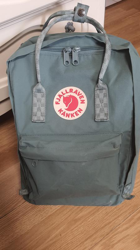 Frost green store checkered kanken