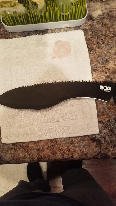 Photo submitted with review of product