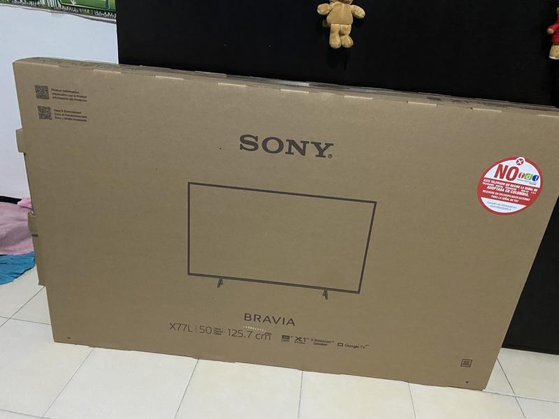 Sony 50 pulgadas 4K Ultra HD TV Serie X77L: LED Smart Google TV KD50X77L-  Modelo 2023, negro