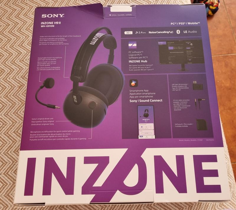 INZONE H9 II | Cuffie da gaming wireless con Noise Cancelling