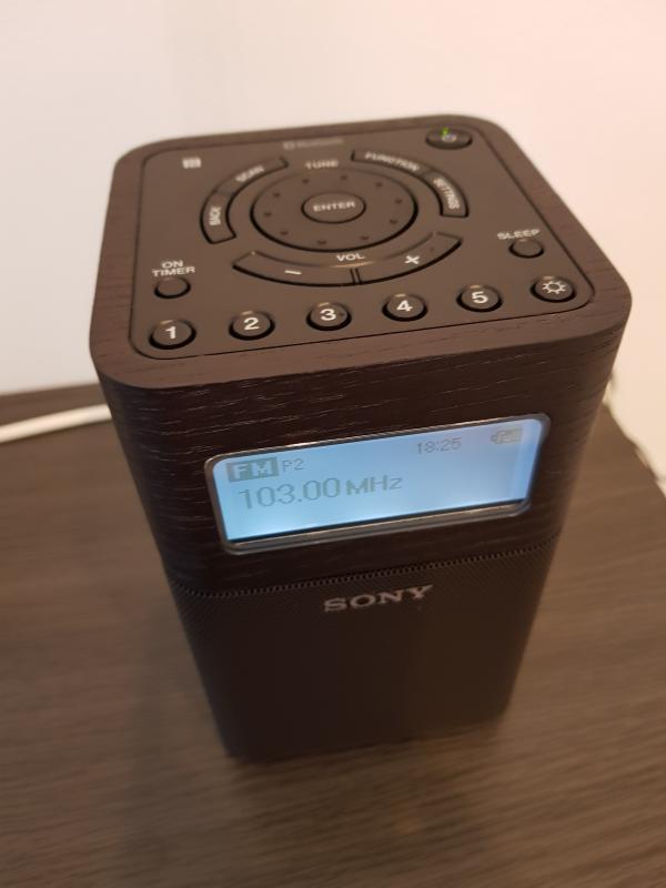 Portable Clock Radio with Bluetooth | SRF-V1BT |Sony US