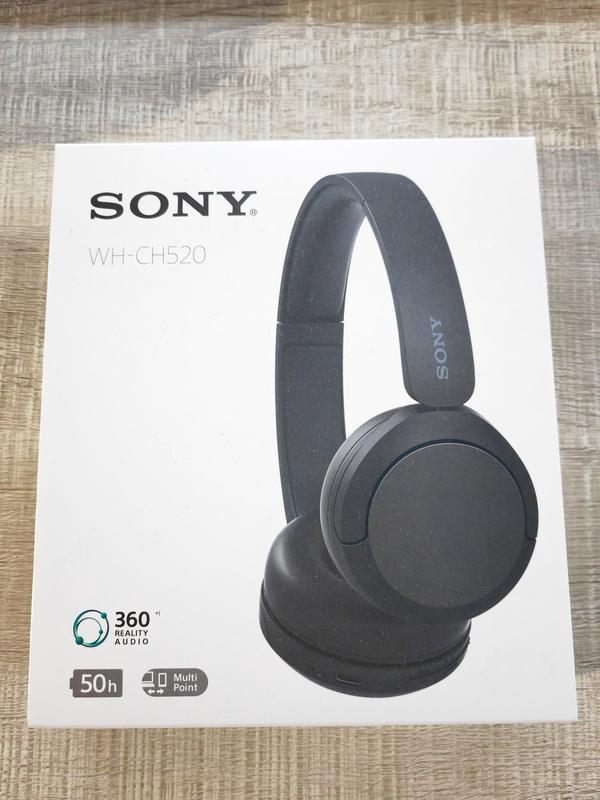 Auriculares supraaurales inalámbricos Sony WH-CH520 con micrófono, negros,  nuevos