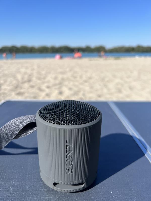 SRS-XB100 Blau Speakers spritzwasserfest Portable - - IP67 Lautsprecher, Bluetooth