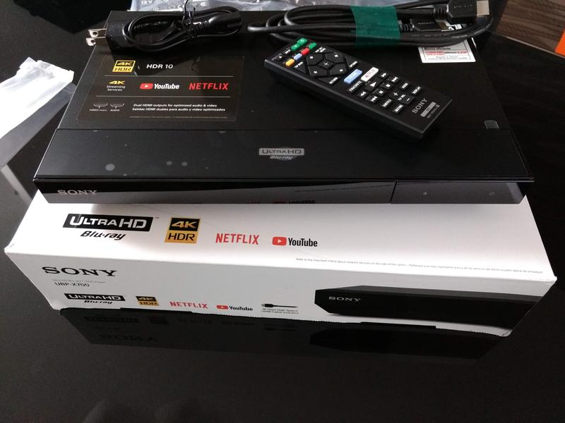 Sony ubp x700 4k blu-ray player store