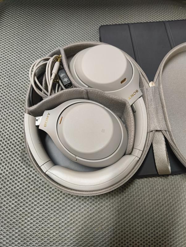 Sony Silver Noise Cancelling Headphones WH1000XM4S | MYER
