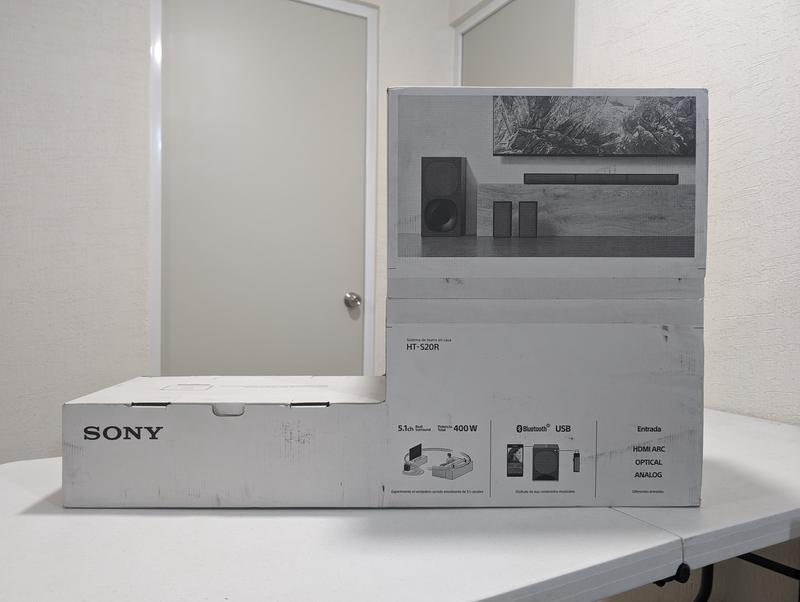 Sony Sistema de teatro en casa de 5.1 canales con barra de sonido | HT-S20R