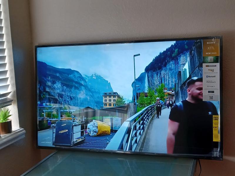  Sony 55 pulgadas 4K Ultra HD TV Serie X77L: LED Smart Google TV  KD55X77L- Modelo 2023, negro : Electrónica