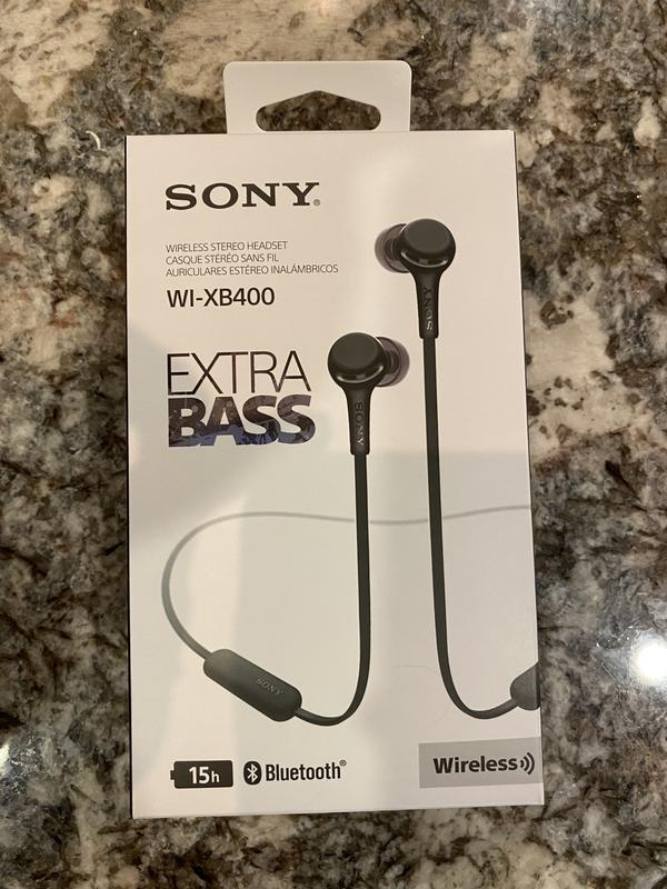 Sony WI-XB400 Auriculares Inalámbrico Banda para cuello Llamadas/Música USB  Tipo C Bluetooth Azul