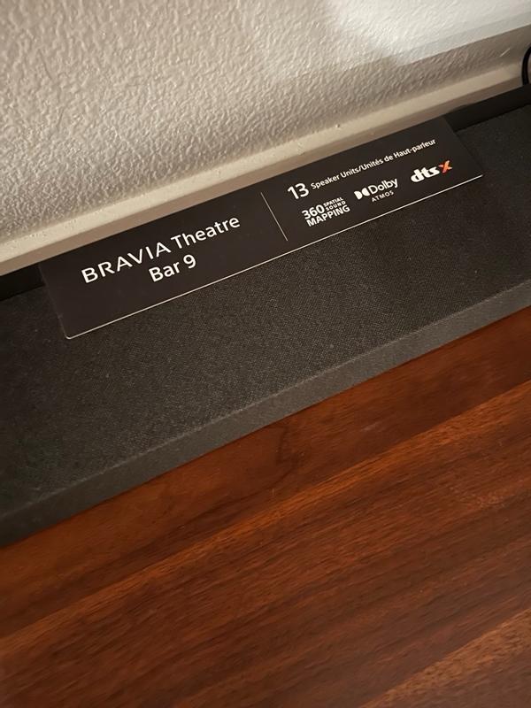 BRAVIA Theatre Bar 9 | Barra de sonido insignia | 360 BRAVIA Theatre Bar 9 | Barra de sonido insignia | 360