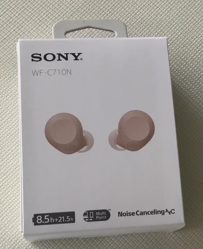 Auriculares Bluetooth SONY - WF-C710NW (Noise Canceling - Blanco
