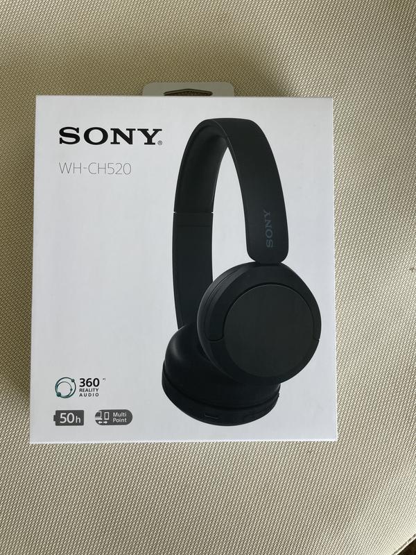 Auriculares de diadema inalámbricos Sony WH-CH520 Bluetooth Negro