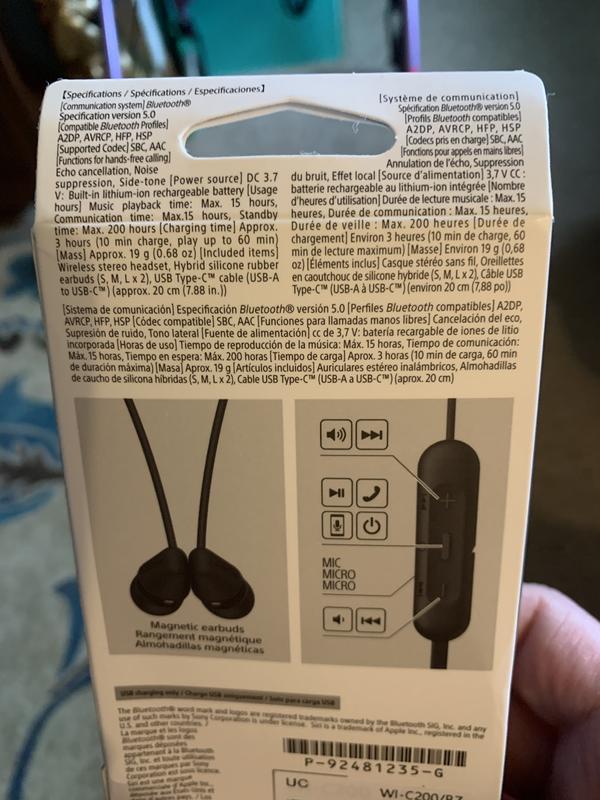 Wireless In Ear Headphones With Microphone