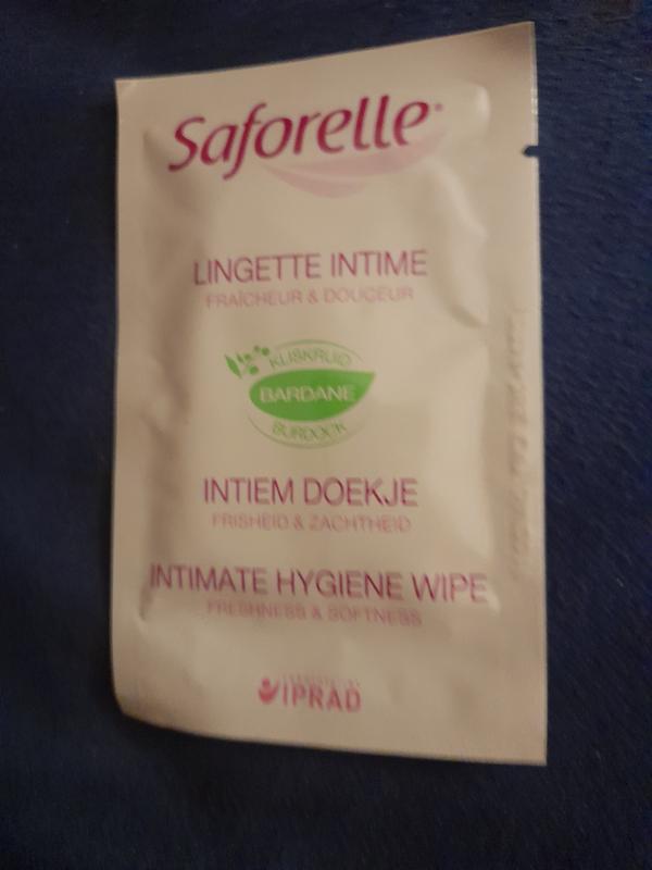 Saforelle Lingette Intime Biodégradable B/10