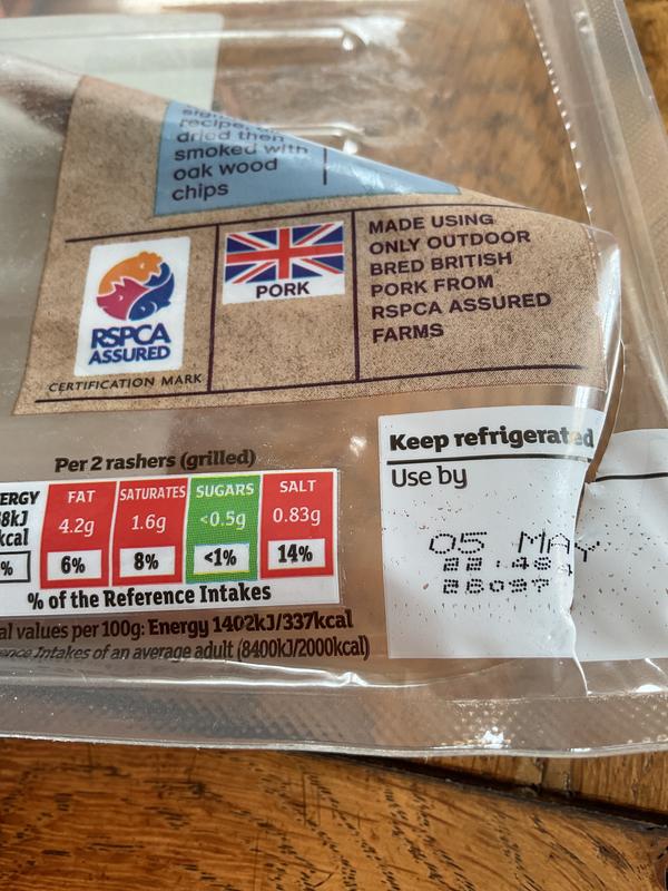 Worst bacon ever tasted