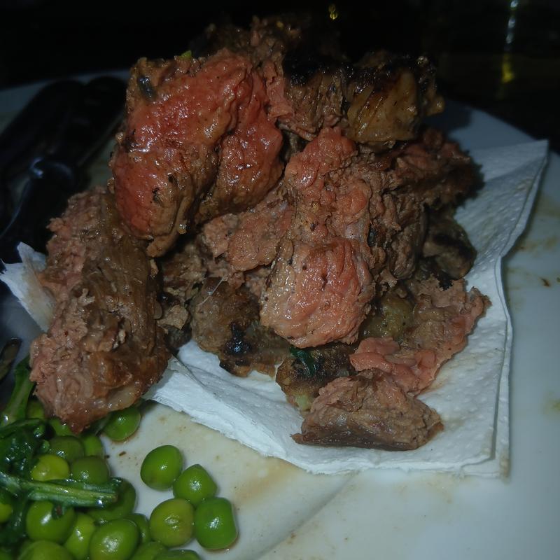 Inedible gristle.