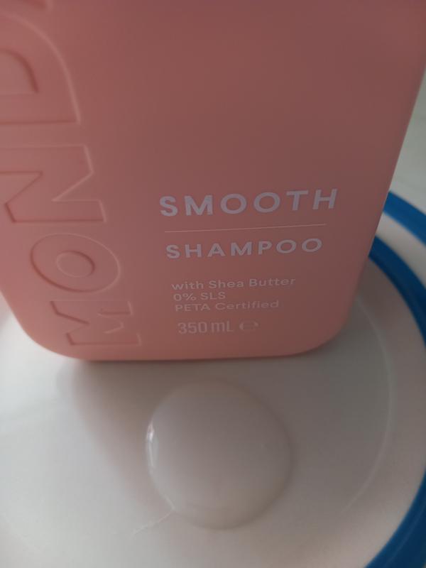 One pump of shampoo