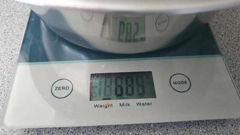 Weight of 1kg of mince after cooking.
