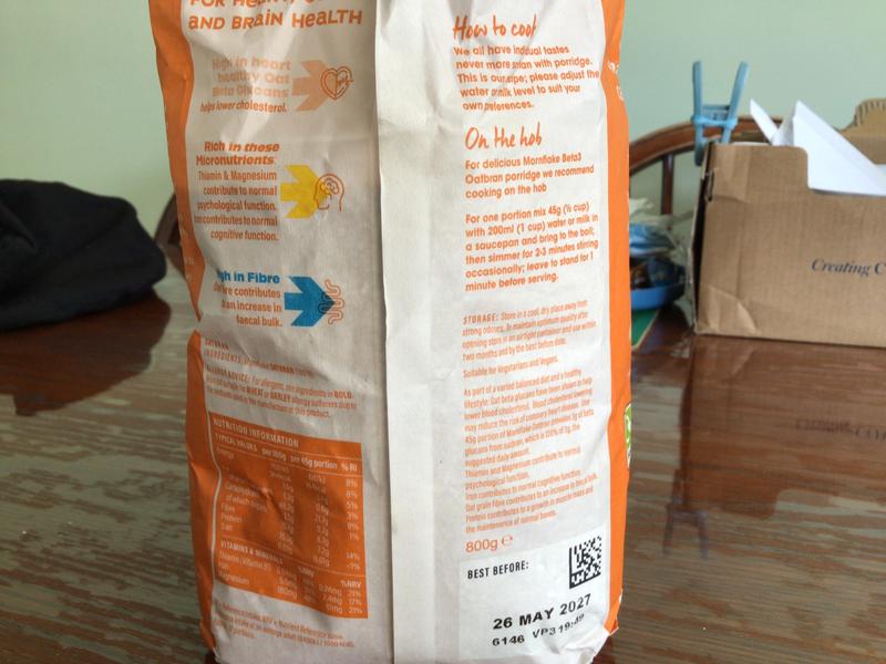 Long use date, biodegradable pack!
