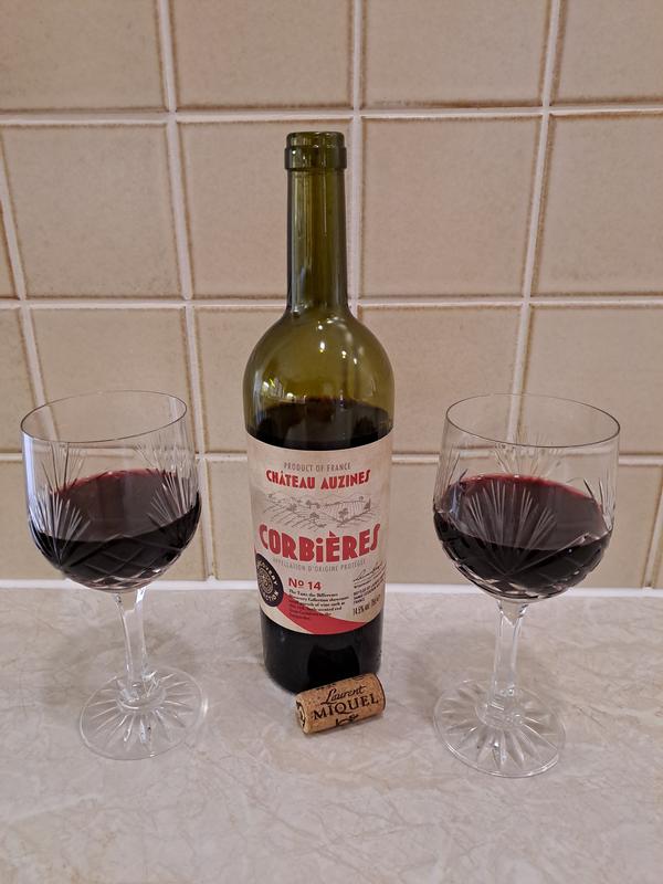 Poured out ready for dinner