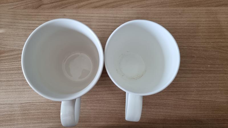 New mug on the left
