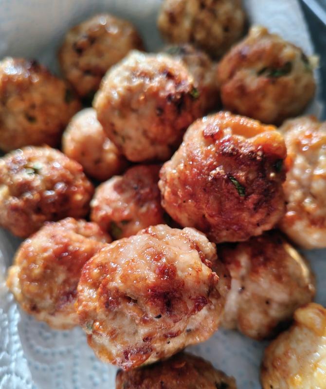 Protein packed meatballs