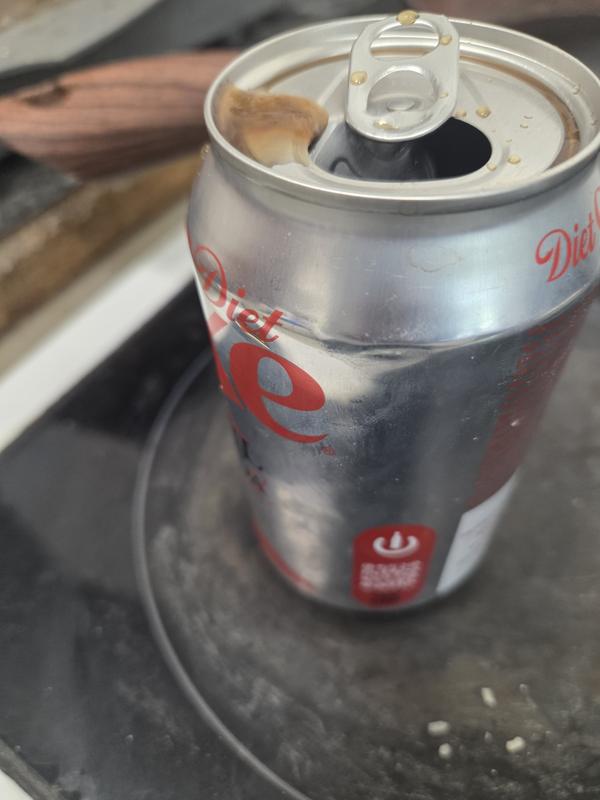 Slimy stuff from diet coke