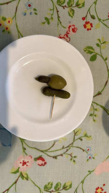 Some Gherkins were in the Olive and some had escaped!