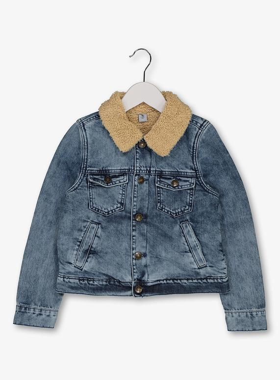 girls denim jacket tu