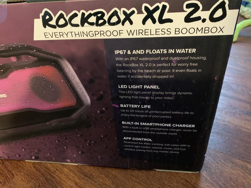 Photo submitted with review of product