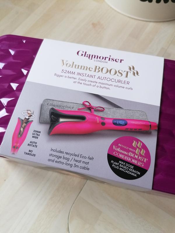 Glamoriser Volume Boost Auto Curler Glamoriser London