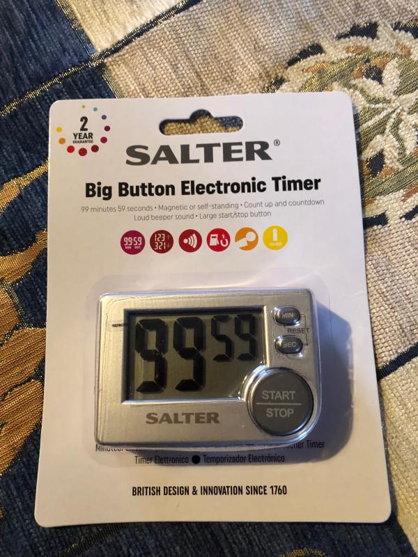 Salter Contour Digital Compact Kitchen Timer