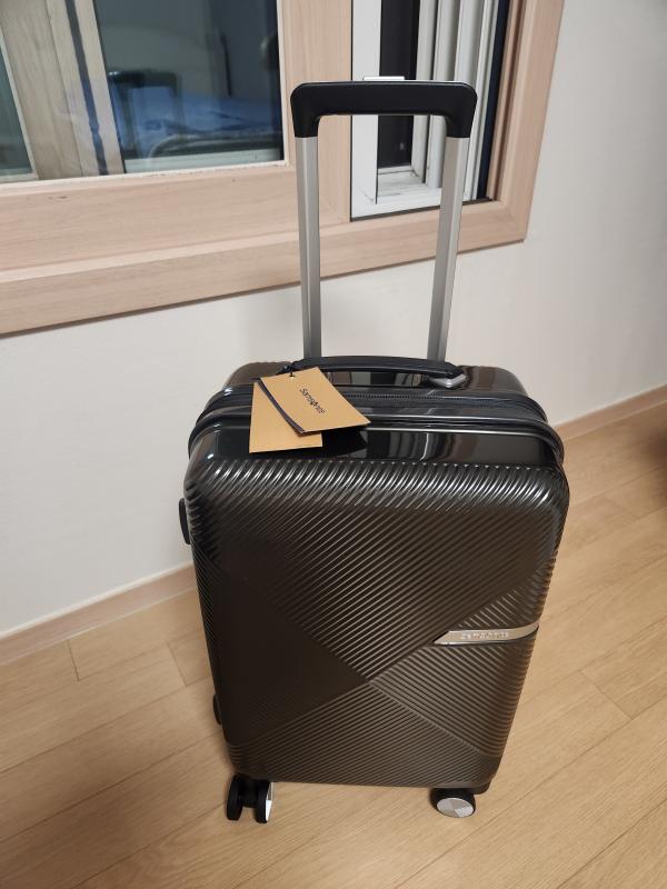 ヴォラント スピナー55 エキスパンダブル ブルー｜サムソナイト