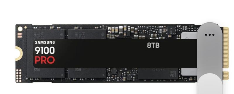 9100 PRO with Heatsink PCIe 5.0 NVMe M.2 SSD 4TB | Samsung Singapore