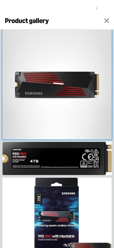 4TB SSD w/ Heatsink - High-Speed 990 PRO NVMe™ | Samsung US