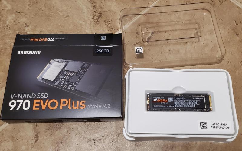 SSD Card NVMe 970 EVO For PC - 250GB | Samsung SG