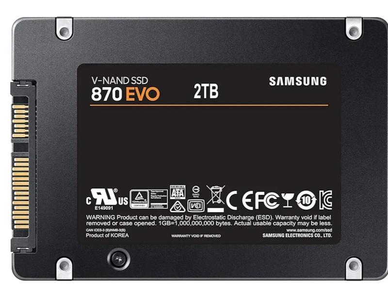 【美品・寿命99%以上】Samsung 870 EVO 1TB SATA SSD 870 EVO SATA 2.5